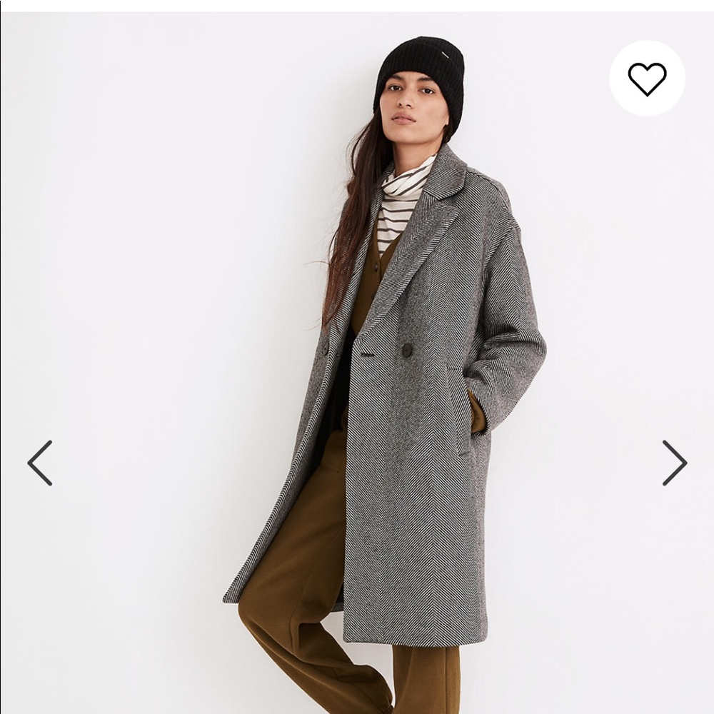 Madewell Averdon Coat XS